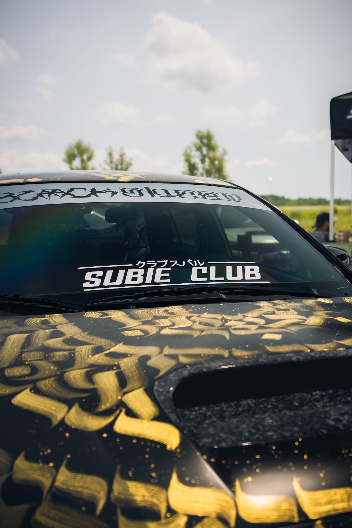 SUBIE CLUB JAPANESE DECAL