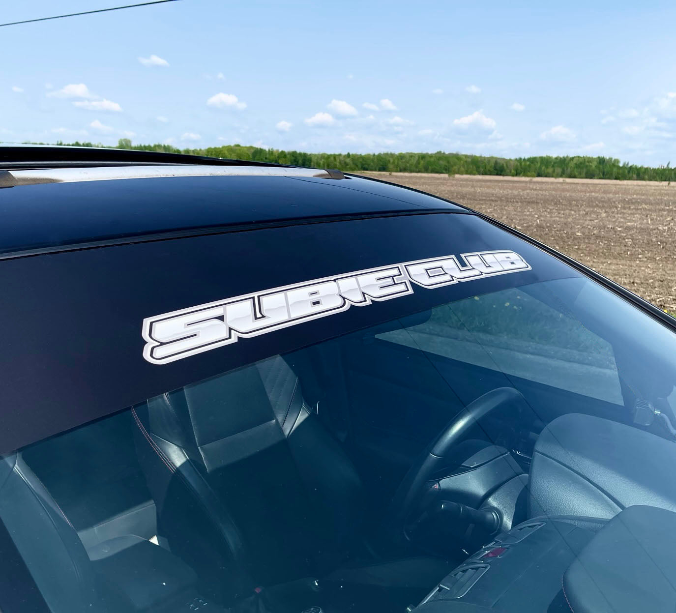 SUBIE CLUB WINDSHIELD BANNERS