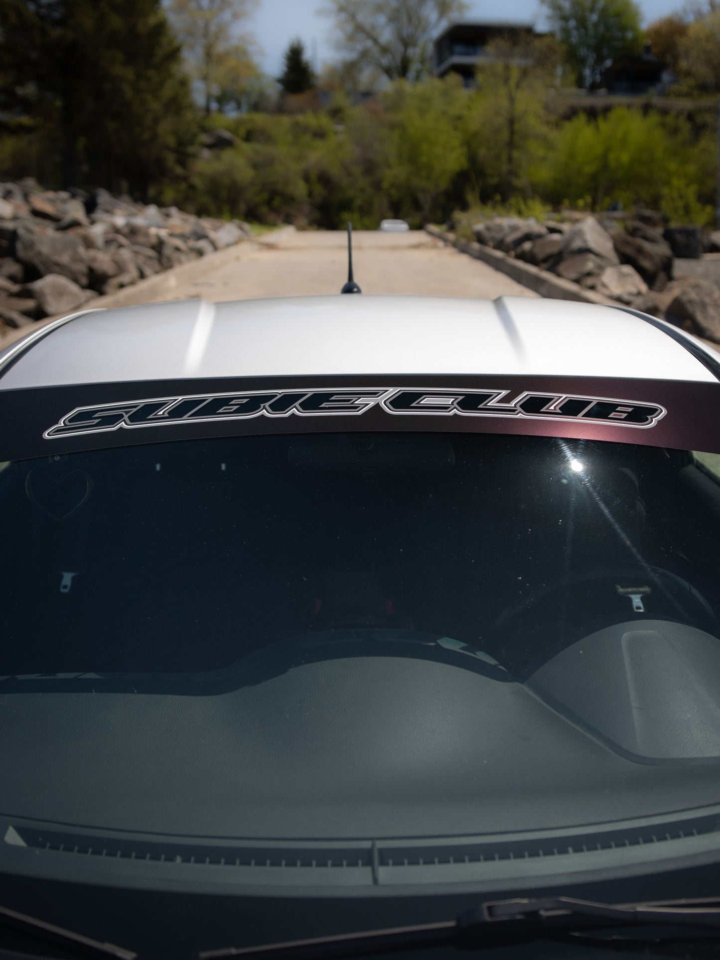 DIE CUT WINDSHIELD BANNERS
