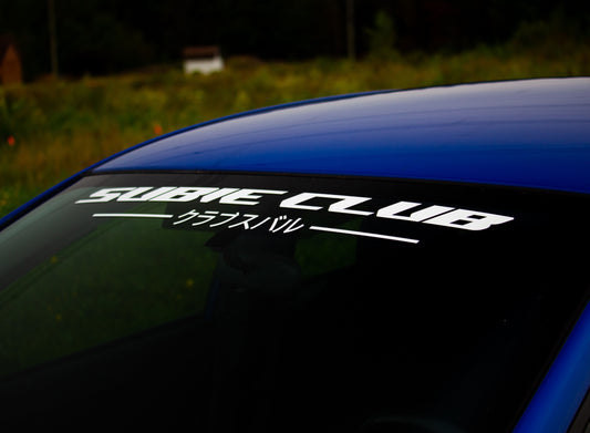 DECAL TOP WINDSHIELD
