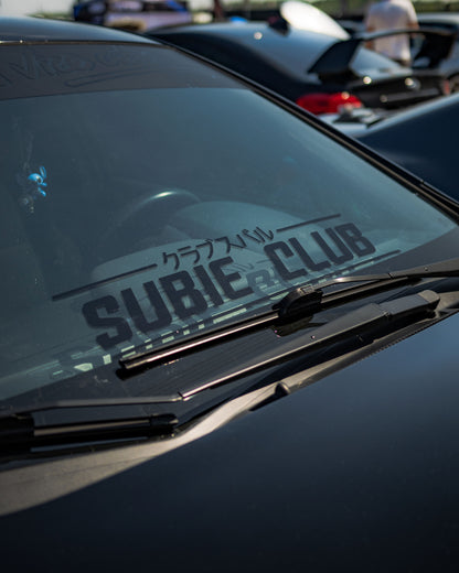 SUBIE CLUB JAPANESE DECAL