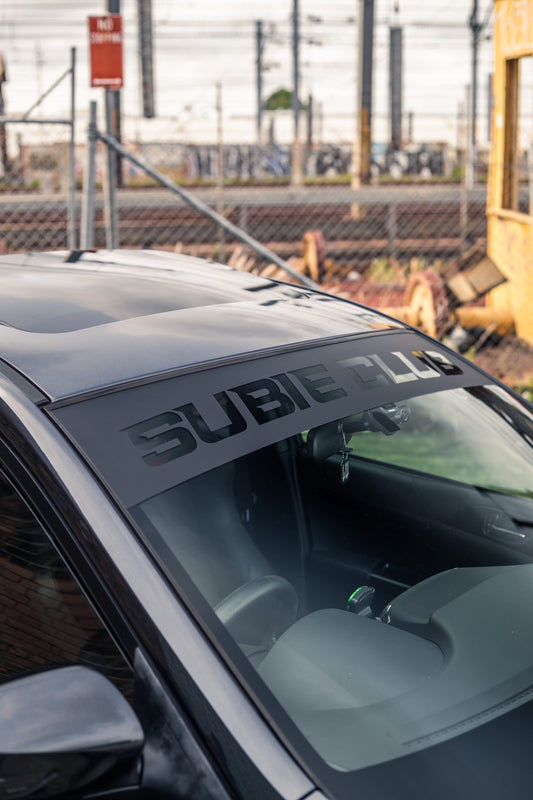 WINDSHIELD BANNERS ( CUT-OUT LETTERS )