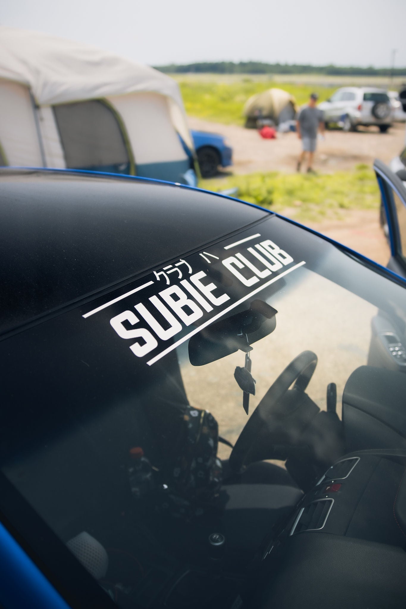 SUBIE CLUB JAPANESE DECAL