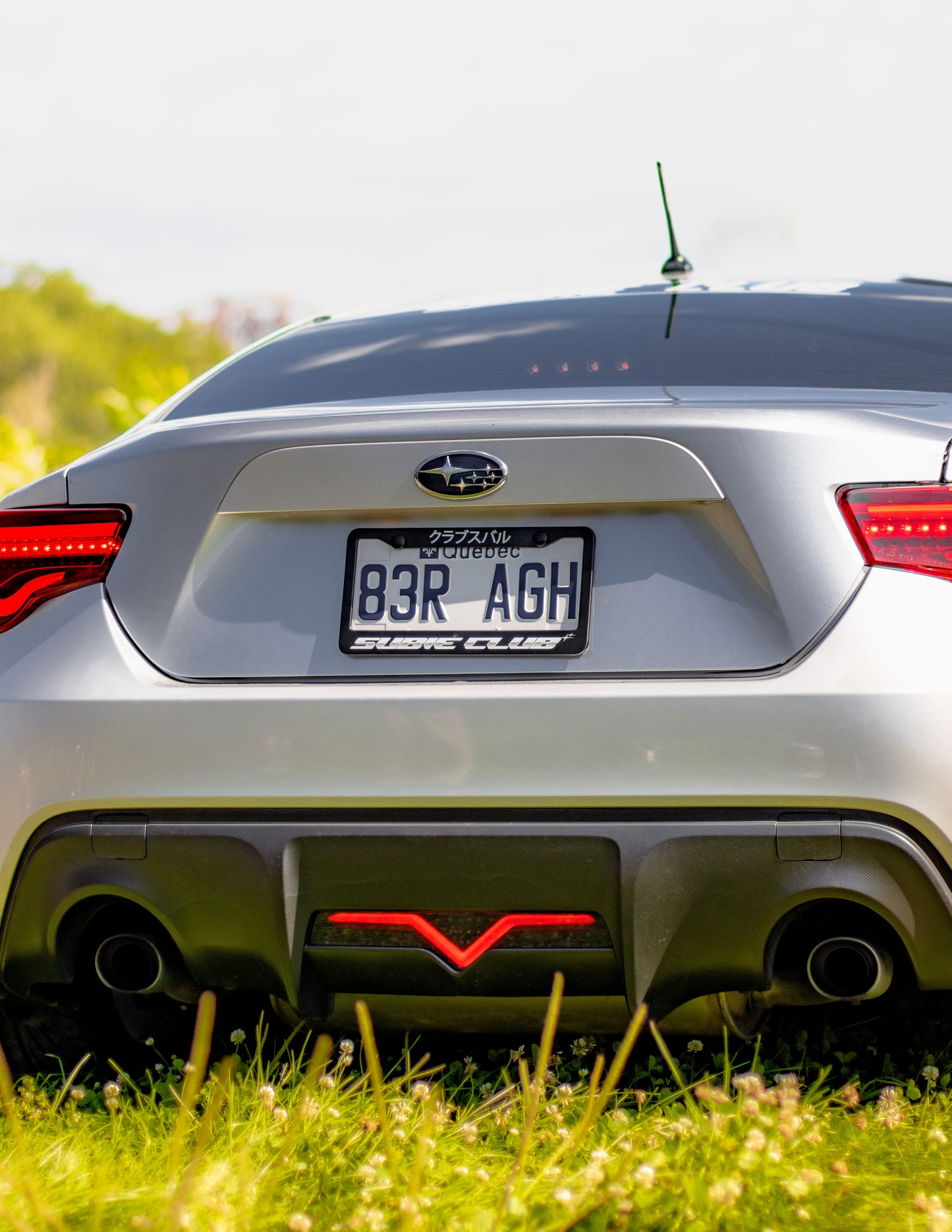 SUBIE CLUB LICENSE PLATE FRAMES